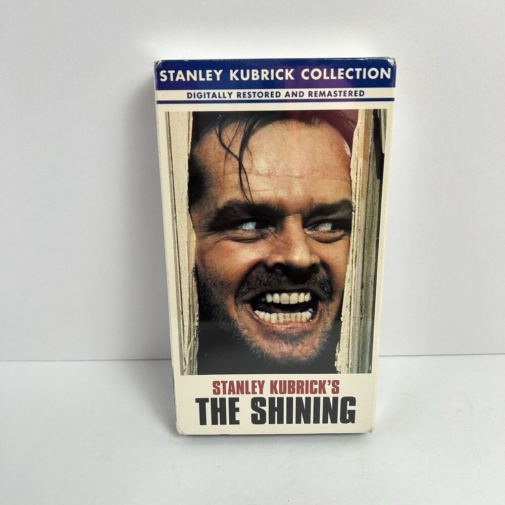 Stanley Kubrick Collection The Shining VHS Digitally Restored Warner Bros Horror